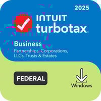 TurboTax Business 2025 Software, Federal Tax Return