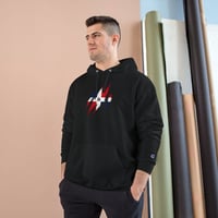 Image 6 of Dominican Flag Ripped Chest Hoodie
