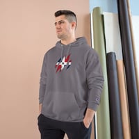 Image 8 of Dominican Flag Ripped Chest Hoodie