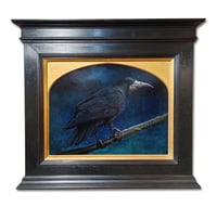 SUE SUMMERILL - 'MIDNIGHT ROOK' - ORIGINAL PAINTING