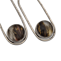 Image 2 of Fire Cherry Quartz Earrings