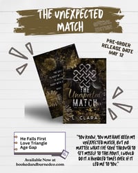 The Unexpected Match by L. Clara (PRE-ORDER)