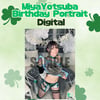MiyaYotsuba Birthday Digital Portrait