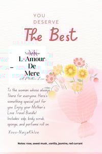 Image 5 of L'AMOUR DE MERE: A MOTHERS LOVE TRAVEL BUNDLE