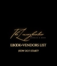 Theluxuryhairlair ebook+vendors list