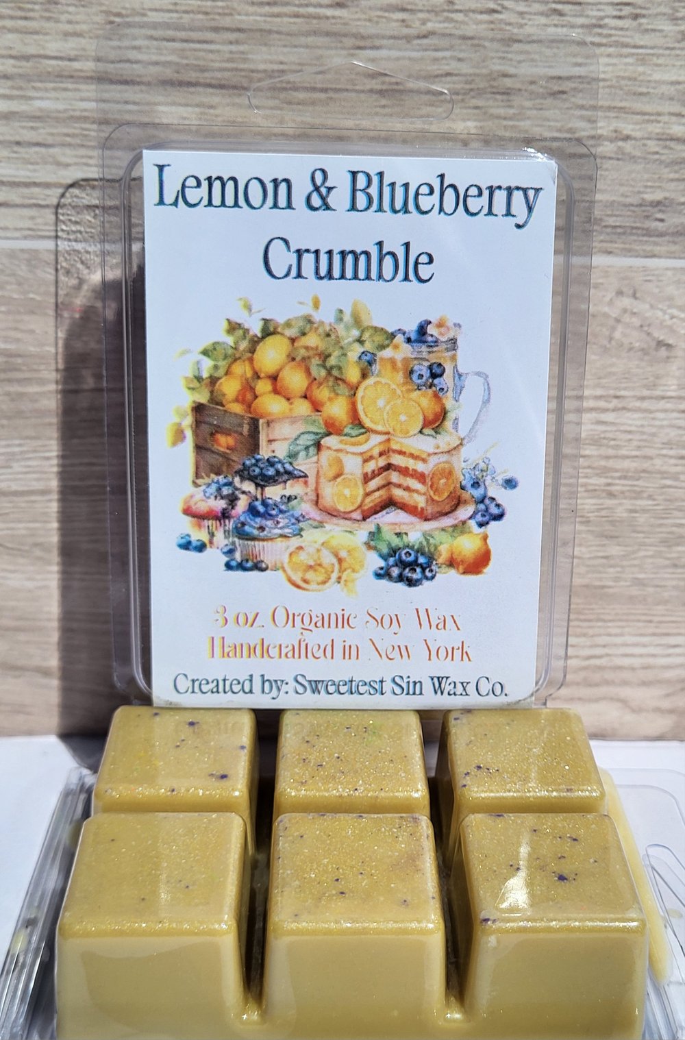 Image of Lemon & Blueberry Crumble