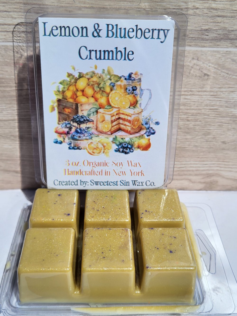 Image of Lemon & Blueberry Crumble