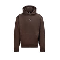 Espresso Oversized Heavyweight Hoody