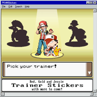 Image 1 of PKMN: Trainer Stickers