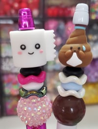 Image 1 of TP & Poo beaded pens