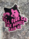 CAT STICKER