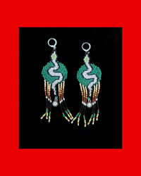 Serpent Fringe Earrings