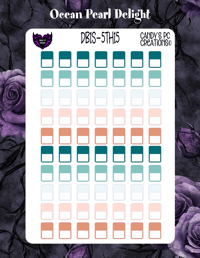 Image 15 of Date Box Small Theme 5  1-24 Choose A Color and Font