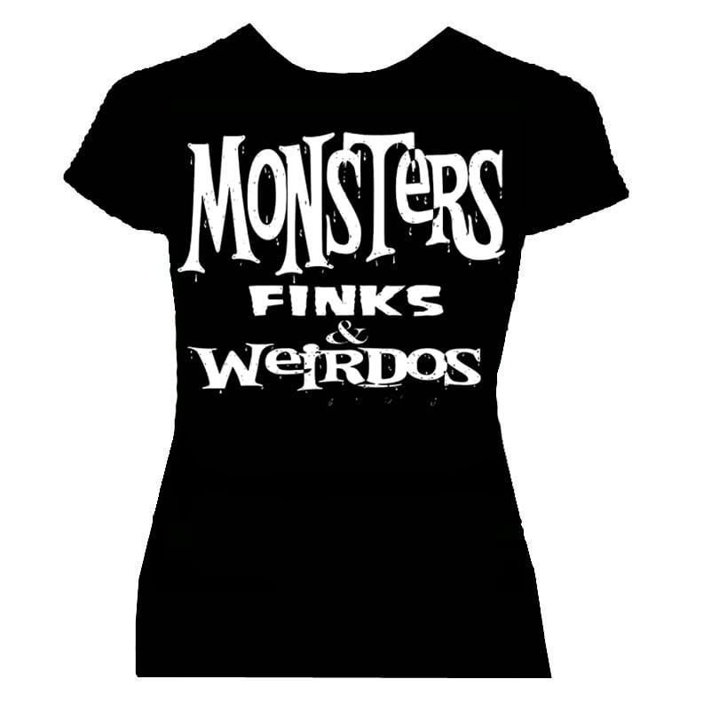 Image of preorder Monster Finks & Weirdos - woman’s fitted babydoll  - ships may 8th 