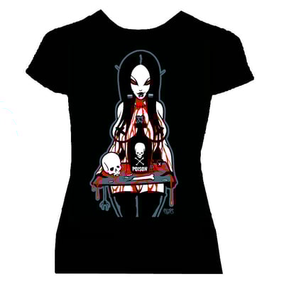 Image of preorder POISON - woman’s fitted babydoll  - ships may 8th 