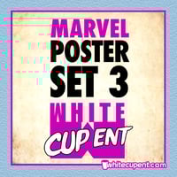 Image 1 of Copy of Marvel Poster Set 3