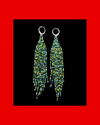 Image 3 of Bead Soup Classic Fringe Earrings