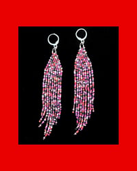 Image 4 of Bead Soup Classic Fringe Earrings