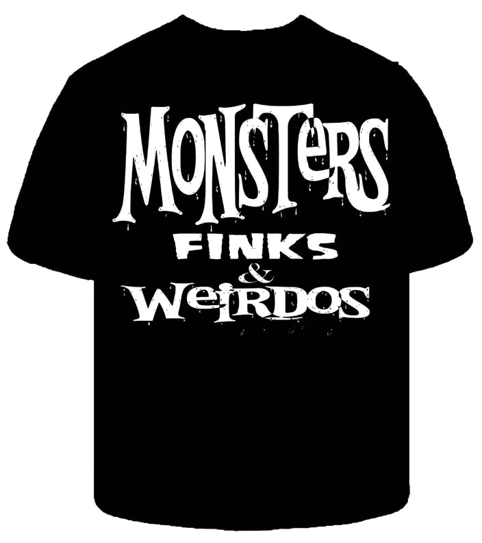 Image of preorder MONSTERS FINKS & WEIRDOS - mens shirt - SHIPS May 8th