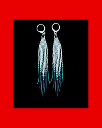 Frosted Fringe Earrings