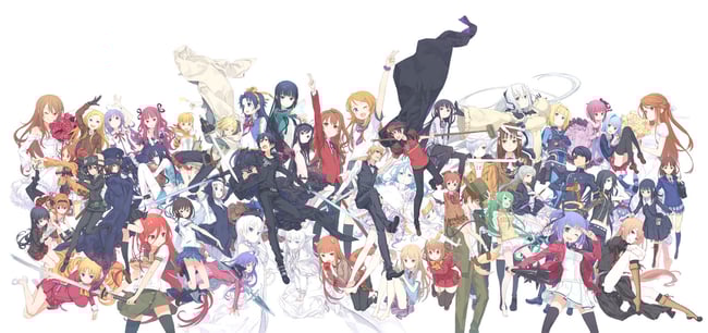 Rouge Kuroboshi Kouhaku Artworks