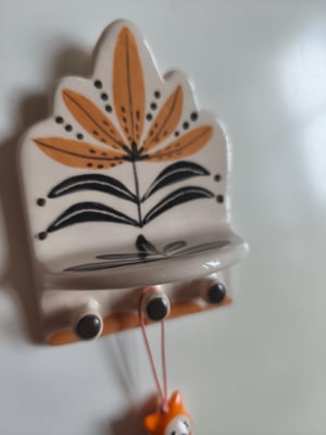 Image of Petit présentoir plateau noir brun