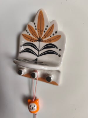 Image of Petit présentoir plateau noir brun