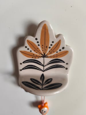 Image of Petit présentoir plateau noir brun