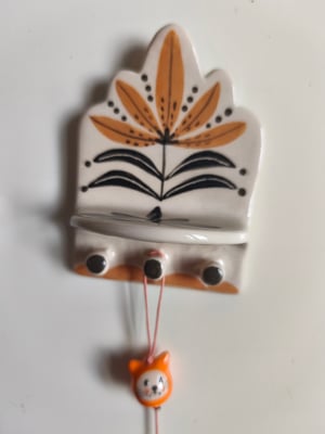 Image of Petit présentoir plateau noir brun