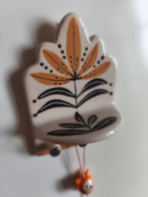 Image of Petit présentoir plateau noir brun