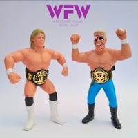 Image 2 of Retro Belts Series 2 - 4x Black Belt Set