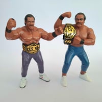 Image 3 of Retro Belts Series 2 - 4x Black Belt Set