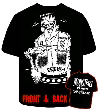 Image of preorder MONSTERS FINKS & WEIRDOS - mens shirt - SHIPS May 8th