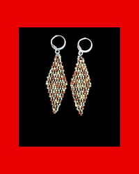 Image 1 of Earth Tone Mini Earrings