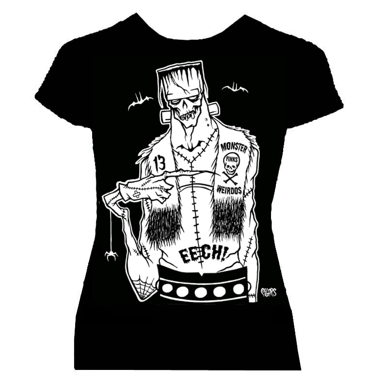 Image of preorder Monster Finks & Weirdos - woman’s fitted babydoll  - ships may 8th 