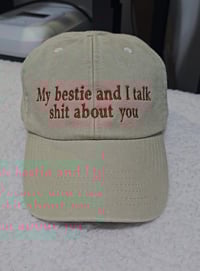 Image 1 of My bestie and I cap