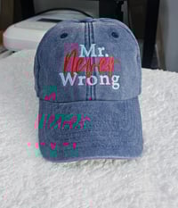 Image 3 of Mrs. Always Right and Mr. Never Wrong Cap