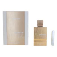 Al Haramain Amber Oud White 6.7oz EDP (with Refillable Atomizer)