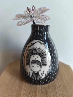 Image of Petit vase  hérisson 