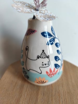 Image of   Petit vase chat