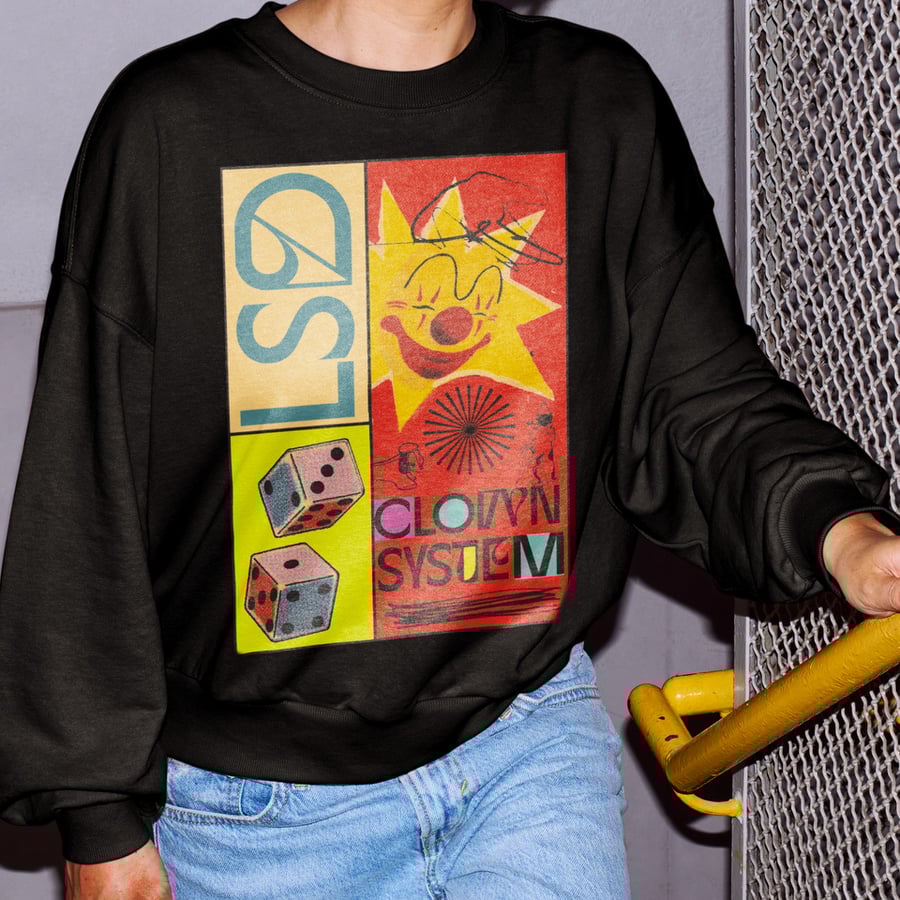 Image of BLOCK OUT THE SUN CREW NECK BLACK
