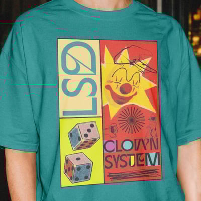 Image of CLOWNSYSTEM T-SHIRT JADE