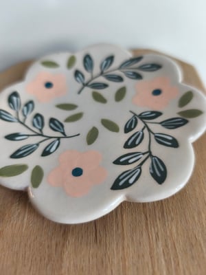 Image of Coupelle fleur saumon 