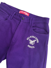 Image 2 of '02 Junya Watanabe x Levi's "Hull Hornets" Wool Pants - 31