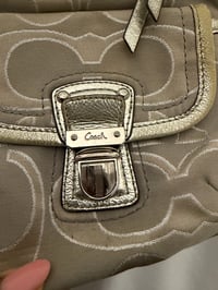 Image 6 of 2011 Coach Poppy Limited Edition Metallic Jacquard Hippie Shoulder Bag