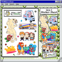 Image 1 of PKMN: Gen One Sticker Sheet