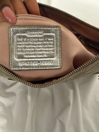Image 8 of 2011 Coach Poppy Limited Edition Metallic Jacquard Hippie Shoulder Bag