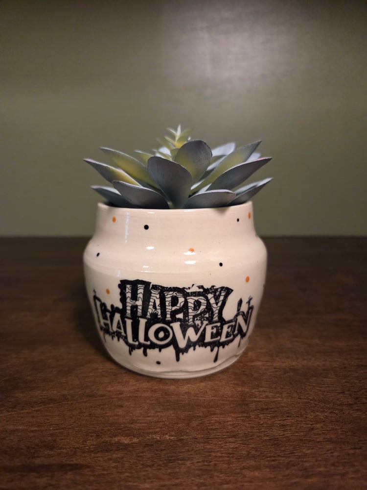 Image of Happy halloween pot