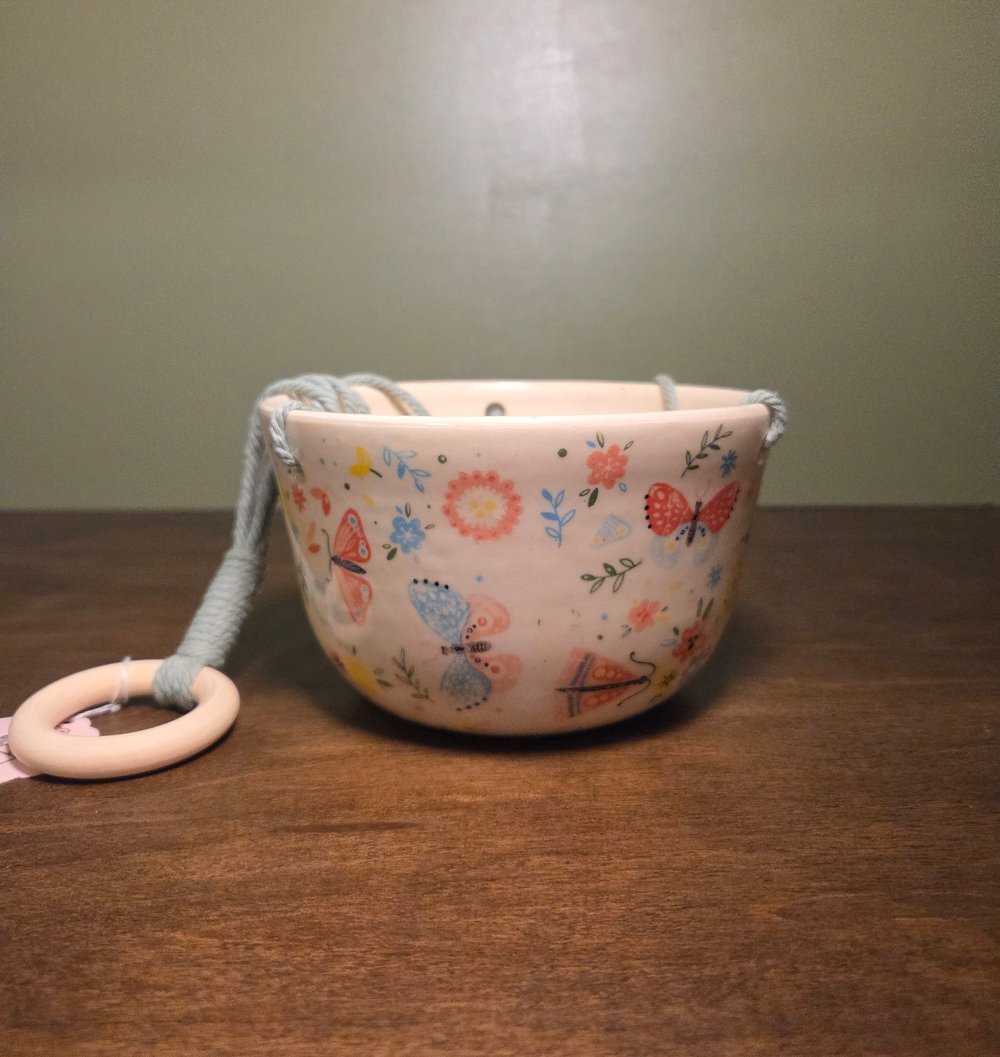 Image of Butterfly hanging pot