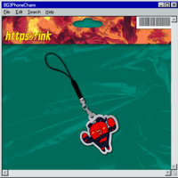 Image 1 of BG3 X Tamagotchi: Karlach Phone Charm